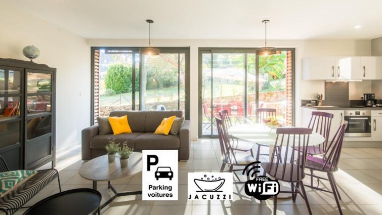 Plein Sud Avec Jacuzzi Privatif Et Parking Prive Lejlighed Sarlat-la-Canéda Eksteriør billede